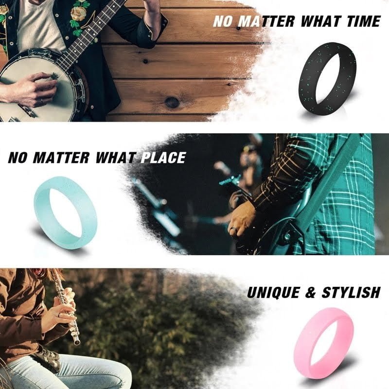 Luxurious and fashionable designed rainbow sports rings 1 A10