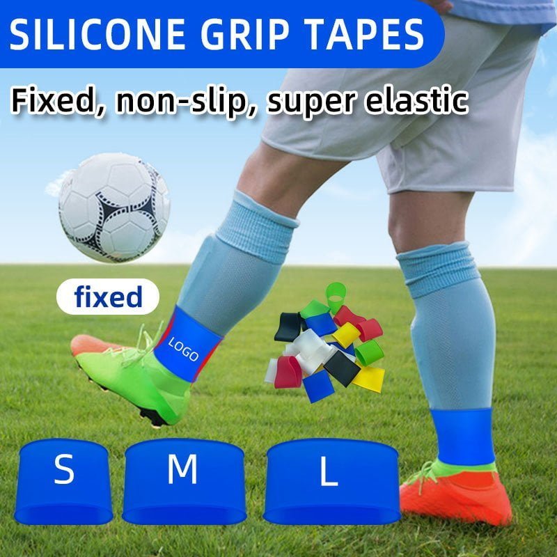 Latest Design Silicone Shin Guard Tape To Hold Shin Pads Soccer Shin Guard Stays 4 主图 1 2 6