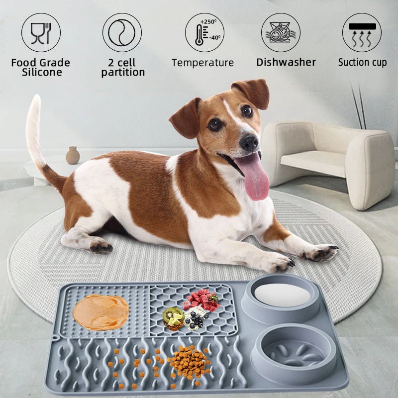 Factory price of licking mat slow feeder for dogs and cats lick pads with suction cups 3 主图 2 1 1