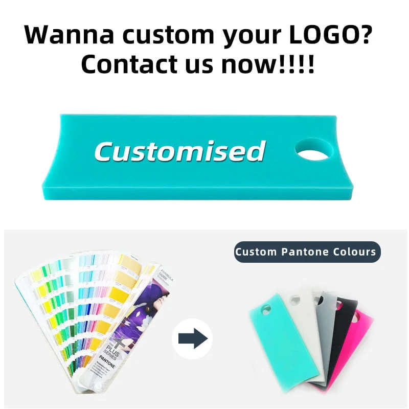 Custom Sublimation 20oz-40oz Tumbler rainbow-colored Silicone Name Tag 3 主图 3 7