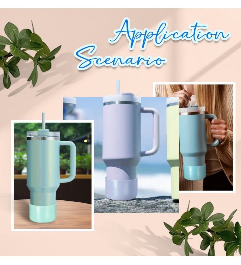 Specially customized Pearl Metallic Chameleon Era 20oz- 40oz Dark Aura Silicone Boots 2 浅变色龙 07