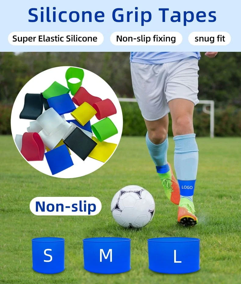 2024 New Design Silicone Band Holder For Shin Pad Socks Ggrip Tape 1 硅胶护胫带 01