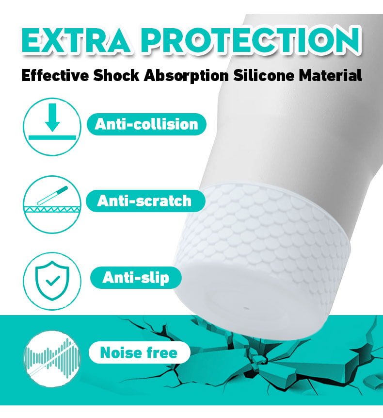 Customized Mermaid Textured 3D Protective Silicone Sleeve Boot Cover for 12 oz - 40 oz Stanley Tumbler Silicone Boots Sleeve 2 鱼鳞纹系列杯套 08