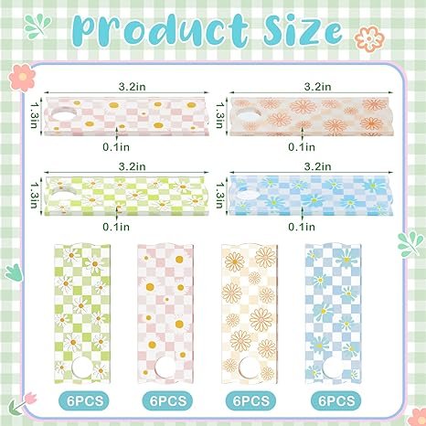 Flower Color Name Plate Compatible with Stanley Cups Blank Name Tag Acrylic Nameplate Tumbler Lid Topper for Bottle Accessories 4 71ktp0DCq0L. AC SX466
