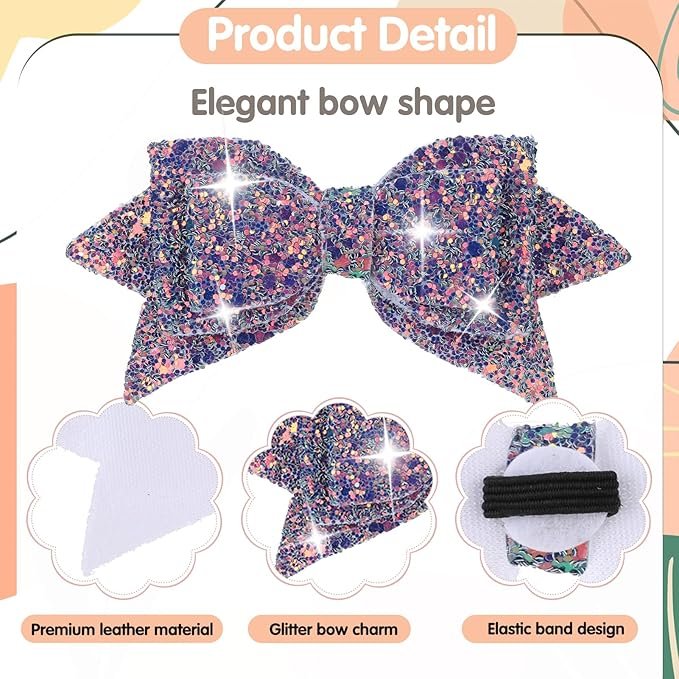 Bow Straw Topper Glitter Tumbler Accessories, Bows for Stanley Cup Straws Bow Straw Cover Cap Silicone Cute Straw Toppers for Stanley Bow Charms for Stanley Reusable Accessories 3 81BXSB4oT2L. AC SX679