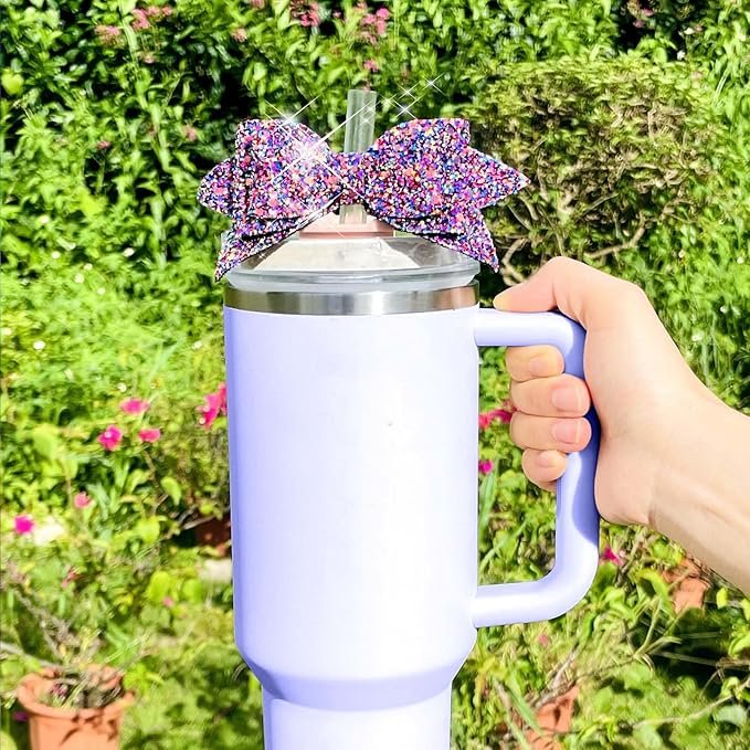 Simple Modern Tumbler Bow Straw Decor for Stanley Cup 2