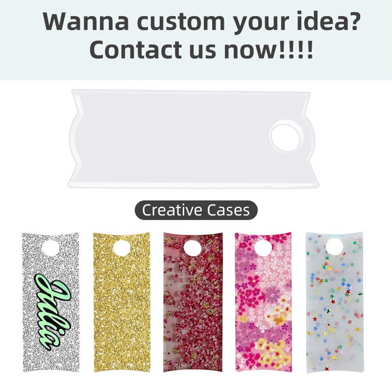 Custom Name Tag 40oz Cup Shiny Acrylic Lid Stanly thermos accessories 4 主图 3 1