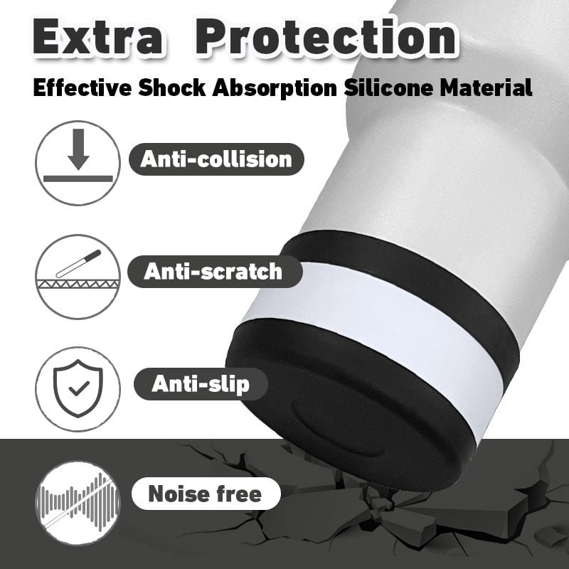 Custom Logo Double-layer Protective Silicone Boot Water Bottle Bottom Sleeve Cover for Tumbler Silicone Bumper Water Bottle 3 主图 6 2